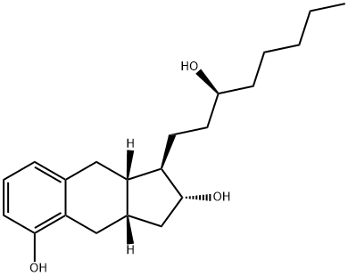 (1R,2R,3aS,9aS)-2,3,3a,4,9,9a-Hexahydro-1-[(3S)-3-hydroxyoktyl]-1H-benz[f]indén-2,5-diol