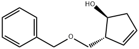 (lS,2R)-2-(benzyloxymetyl)-l-hydroxy-3-cyklopenten