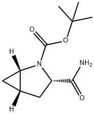terc-butylester kyseliny (1S,3S,5S)-3-(aminokarbonyl)-2-azabicyklo[3.1.0]hexán-2-karboxylovej