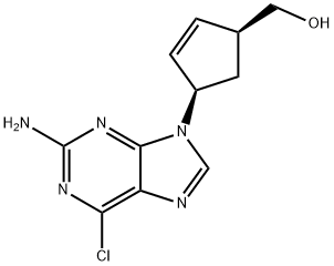 (1S,4R)-4-(2-amino-6-chlór-9H-purín-9-yl)-2-cyklopenten-1-metanol