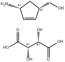(1S-cis)-4-amino-2-cyklopenten-1-metanol D-hydrogen tatrát