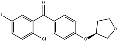 (2-Chlór-5-jódfenyl)[4-[[(3S)-tetrahydro-3-furanyl]oxy]fenyl]metanón
