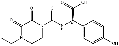kyselina (2R)-2-[(4-etyl-2,3-dioxopiperazinyl)karbonylamino]-2-(4-hydroxyfenyl)octová