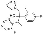 (2R,3S/2S,3R)-2-(2,4-Difluórfenyl)-3-(5-fluórpyrimidín-4-yl)-1-(1H-1,2,4-triazol-1-yl)bután -2-ol