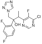 Hydrochlorid (2R,3S/2S,3R)-3-(4-chlór-5-fluór-6-pyrimidinyl)-2-(2,4-difluórfenyl)bután-2-olu