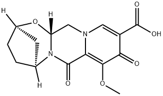 (2R,5S,13aR)-8-metoxy-7,9-dioxo-2,3,4,5,7,9,13,13a-oktahydro-2,5-metanopyrido[ľ,2':4, kyselina 5]pyrazíno[2,1-b][1,3]oxazepín-10-karboxylová