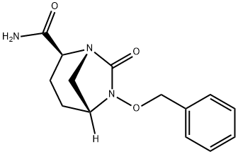 (2S,5R)-6-(benzyloxy)-7-oxo-1,6-diazabicyklo[3.2.1]oktán-2-karboxamid
