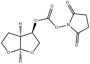 [(3R,3aS,6aR)-hydroxyhexahydrofuro[2,3-p]furanylsukcínimidylkarbonát