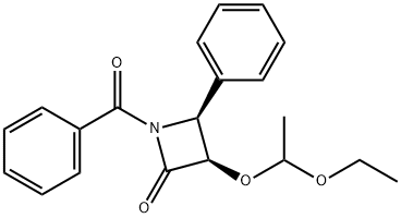 (3R,4S)-1-benzoyl-3-(1-etoxyetoxy)-4-fenyl-2-azetidinón