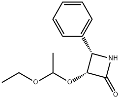 (3R,4S)-3-(1-etoxyetoxy)-4-fenyl-2-azetidinón