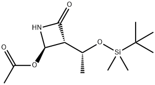 (3S,4R)-4-acetoxy-3-[(R)-1-(terc-butyldimetylsilyloxy)etyl]azetidin-2-ón