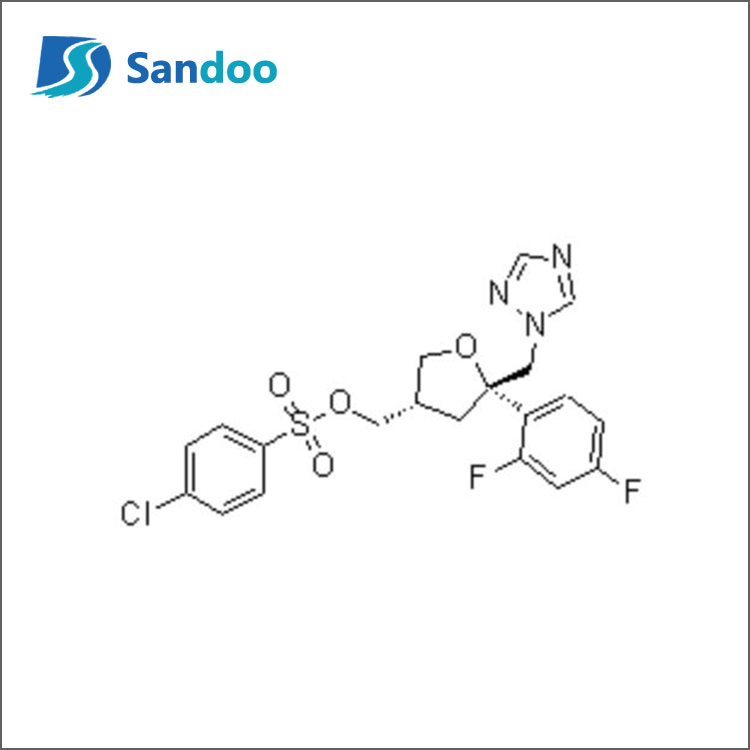 [5-(2,4-Difluórfenyl)tetrahydro-5-(1H-1,2,4-triazol-1-ylmetyl)-3-furanyl]metylester kyseliny (3S-Cis)-4-chlórbenzénsulfónovej