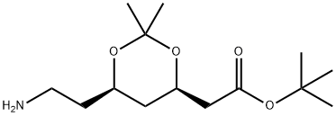 (4R,6R)-terc-butyl-6-(2-aminoetyl)-2,2-dimetyl-1,3-dioxán-4-acetát