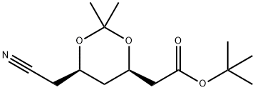 (4R,6R)-terc-butyl-6-kyanometyl-2,2-dimetyl-1,3-dioxán-4-acetát