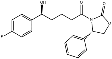 (4S)-3-[(5R)-5-(4-FLUOROFENYL)-5-HYDROXYPENTANOYL]-4-FENYL-1,3-OXAZOLIDÍN-2-ÓN