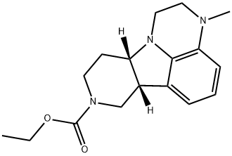 (6bR,10aS)-Etyl-3-metyl-2,3,6b,7,10,10a-hexahydro-lH-pyrido[3',4':4,5]pyrolo[1,2,3-de]chinoxalín -8(9H)-karboxylát