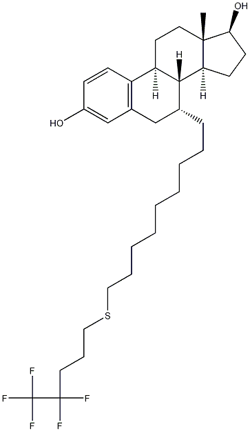 (7a,17b)-7-[9-[(4,4,5,5,5-pentafluórpentyl)tio]nonyl]-estra-1,3,5(10)-trién-3,17-diol