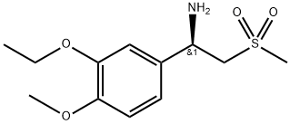 (R)-1-(3-etoxy-4-metoxyfenyl)-2-(metylsulfonyl)etylamín