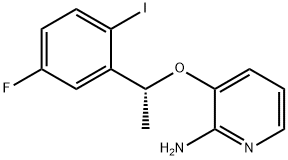 (R)-3-(1-(5-fluór-2-jódfenyl)etoxy)pyridín-2-amín