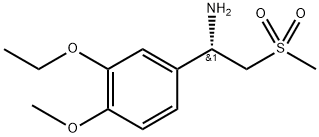 (S)-1-(3-etoxy-4-metoxyfenyl)-2-(metylsulfonyl)etánamín
