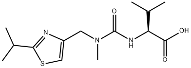 kyselina (S)-2-(3-((2-izopropyltiazol-4-yl)metyl)-3-metylureido)-3-metylbutánová