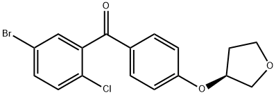 (S)-(5-bróm-2-chlórfenyl)(4-(tetrahydrofurán-3-yloxy)fenyl)metanón