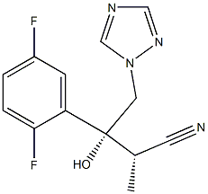 (αS,βR)-β-(2,5-difluórfenyl)-β-hydroxy-a-metyl-1H-1,2,4-triazol-1-butánnitril