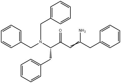(S,Z)-5-amino-2-(dibenzylamino)-1,6-difenylhex-4-én-3-ón