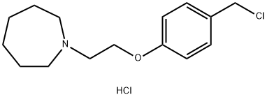 1-(2-(4-(chlórmetyl)fenoxy)etyl)azepán hydrochlorid