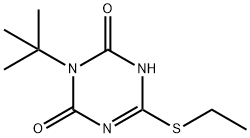 1,3,5-triazín-2,4(1H,3H)-dión, 3-(1,1-dimetyletyl)-6-(etyltio)-