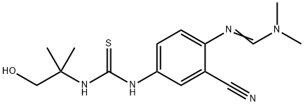 1-(3-kyano-4-((dimetylamino)metylénamín