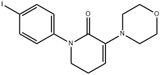 1-(4-jódfenyl)-3-morfolino-5,6-dihydropyridín-2(1H)-ón