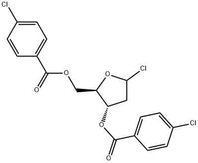 1-chlór-3,5-di(4-chlórbenzoyl)-2-deoxy-D-ribóza