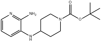 4-[(2-aMino-3-pyridinyl)aMino]-,1,1-dimetyletylester 1-piperidínkarboxylovej kyseliny