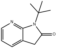1-(terc-butyl)-1,3-dihydro-2H-pyrolo[2,3-b]pyridín-2-ón