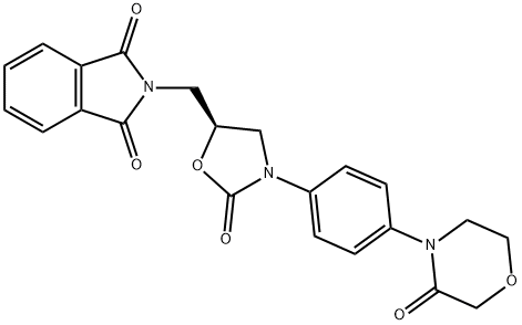 lh-izoindol-l,3(2h)-dión, 2-[[(5s)-2-oxo-3-[4-(3-oxo-4-morfolinyl)fenyl]-5-oxazolidinyl]metyl]-