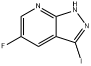5-fluór-3-jód-lH-pyrazol[3,4-b]pyridín