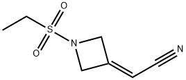 2-(1-(Etylsulfonyl)azetidin-3-ylidén)acetonitril
