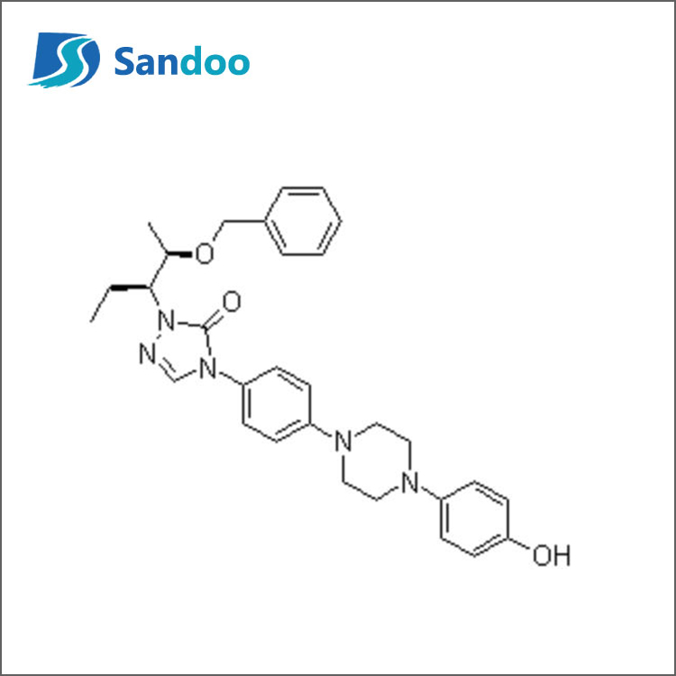 2-[(1S,2S)-1-Etyl-2-benzyloxypropyl]-2,4-dihydro-4-[4-[4-(4-Hydroxyfenyl)-1-piperazinyl]fenyl]-3H-1,2 ,4-triazol-3-ón