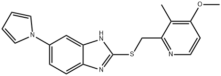 2-[[(4-Metoxy-3-metyl-2-pyridinyl)metyl]tio]-6-(lH-pyrol-l-yl)-lH-benzimidazol