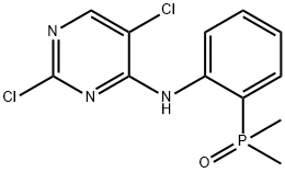 2,5-dichlór-N-(2-(dimetylfosforyl)fenyl)pyrimidín-4-amín