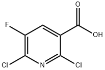kyselina 2,6-dichlór-5-fluórnikotínová