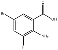 KYSELINA 2-AMINO-5-BROMO-3-FLUORBENZOOVÁ
