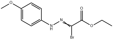 Etylester kyseliny 2-bróm-2-(4-metoxy-fenyl-hydrazono)-octovej