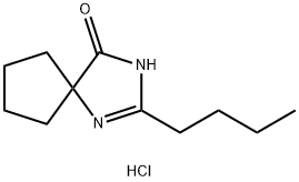 2-Butyl-4-spirocyklopentán-2-imidazolín-5-ón hydrochlorid
