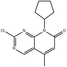 2-chlór-8-cyklopentyl-5-metylpyrido[2,3-d]pyrimidín-7(8H)-ón