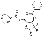 2-deoxy-2,2-difluór-D-erytro-pentafuran-1-ulóza-3,5-dibenzoát