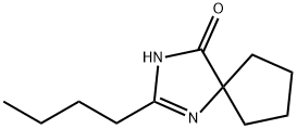 2-N-BUTYL-1,3-DIAZA-SPIRO[4,4]NON-1-SK-4-ONE HYDROCHLORID