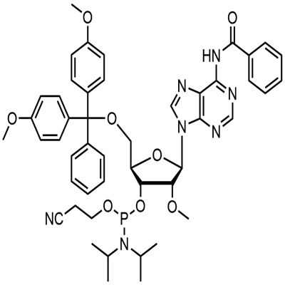2'-0-metyl-rA(N-Bz)fosforamidit