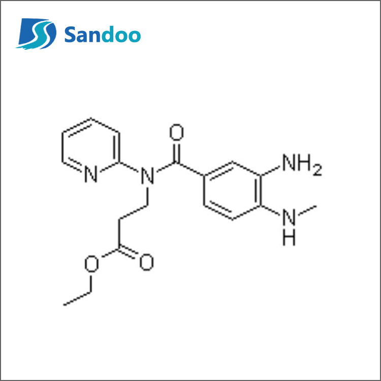 Etylester kyseliny 3-[(3-amino-4-metylaminobenzoyl)pyridín-2-ylamino]propiónovej